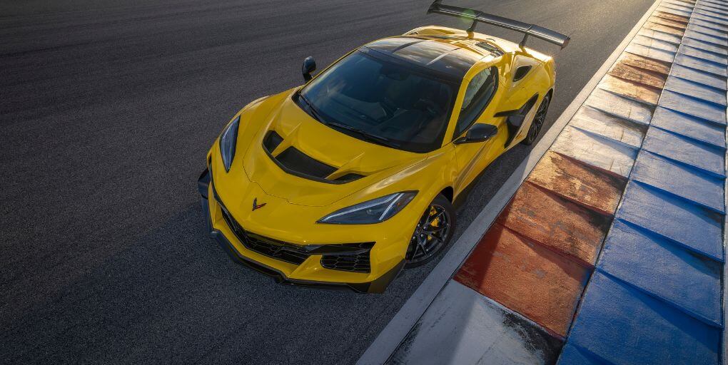 Corvette ボディ Goodwrench イエロー 約30cm Corvette ボディ Goodwrench イエロー 約30cm Corvette ボディ